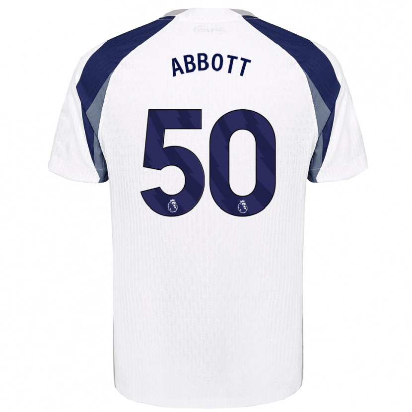 Danxen Damen George Abbott #50 Weiß Marineblau Heimtrikot Trikot 2025/26 T-Shirt Österreich