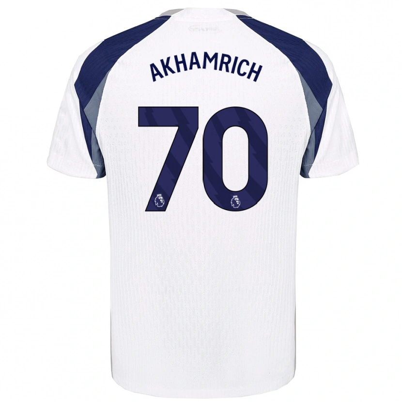 Danxen Damen Yusuf Akhamrich #70 Weiß Marineblau Heimtrikot Trikot 2025/26 T-Shirt Österreich