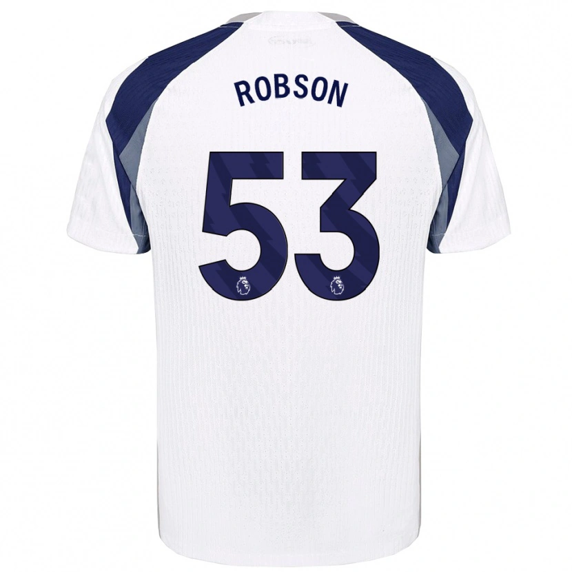 Danxen Damen Max Robson #53 Weiß Marineblau Heimtrikot Trikot 2025/26 T-Shirt Österreich