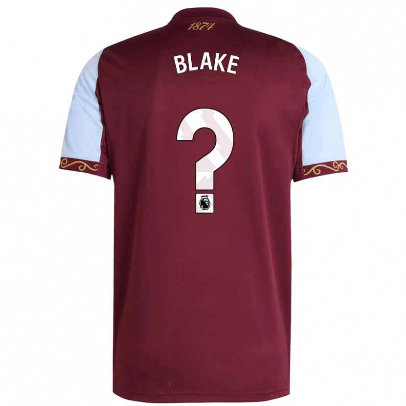 Danxen Damen Josh Blake #0 Burgunderrot Himmelblau Heimtrikot Trikot 2025/26 T-Shirt Österreich