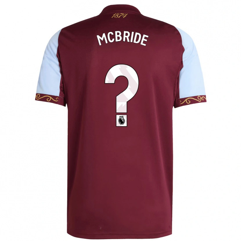 Danxen Damen Caolan Mcbride #0 Burgunderrot Himmelblau Heimtrikot Trikot 2025/26 T-Shirt Österreich