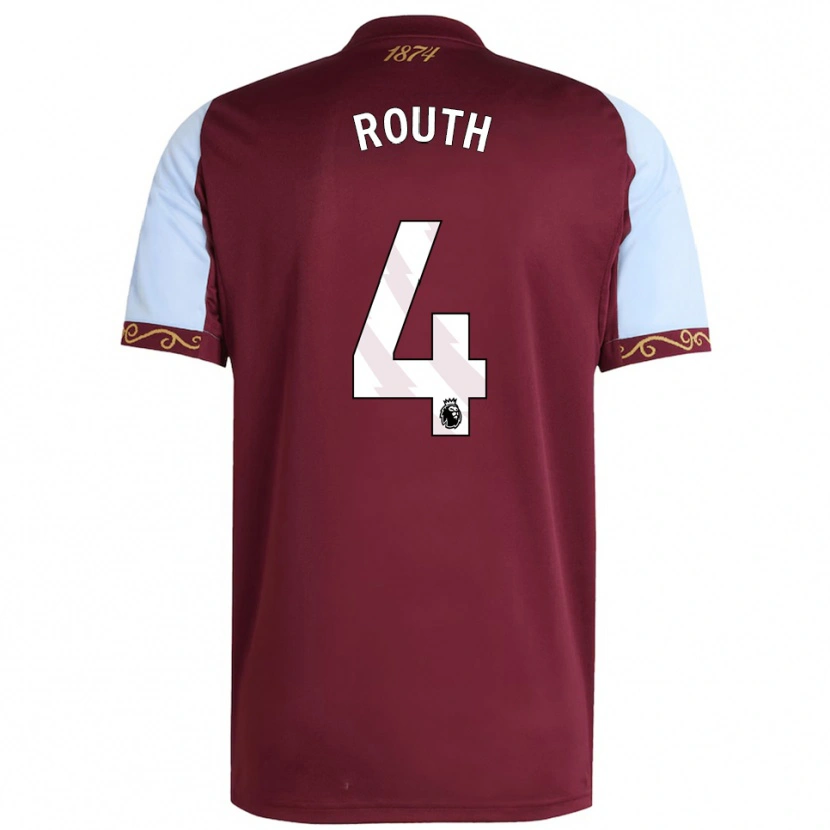 Danxen Damen Leon Routh #4 Burgunderrot Himmelblau Heimtrikot Trikot 2025/26 T-Shirt Österreich