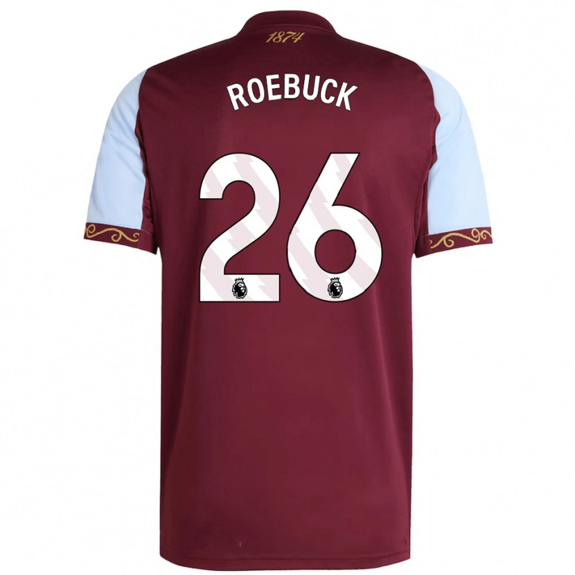Danxen Damen Ellie Roebuck #26 Burgunderrot Himmelblau Heimtrikot Trikot 2025/26 T-Shirt Österreich