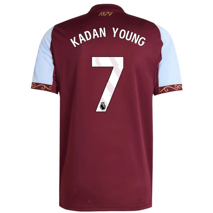 Danxen Damen Kadan Young #7 Burgunderrot Himmelblau Heimtrikot Trikot 2025/26 T-Shirt Österreich