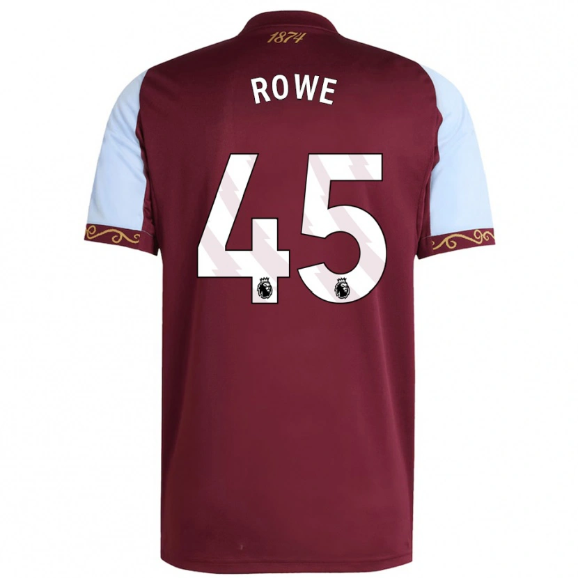 Danxen Damen Triston Rowe #45 Burgunderrot Himmelblau Heimtrikot Trikot 2025/26 T-Shirt Österreich