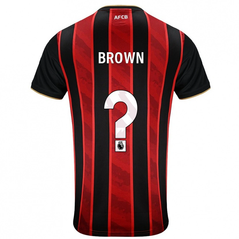 Danxen Damen Lewis Brown #0 Rot Schwarz Heimtrikot Trikot 2025/26 T-Shirt Österreich