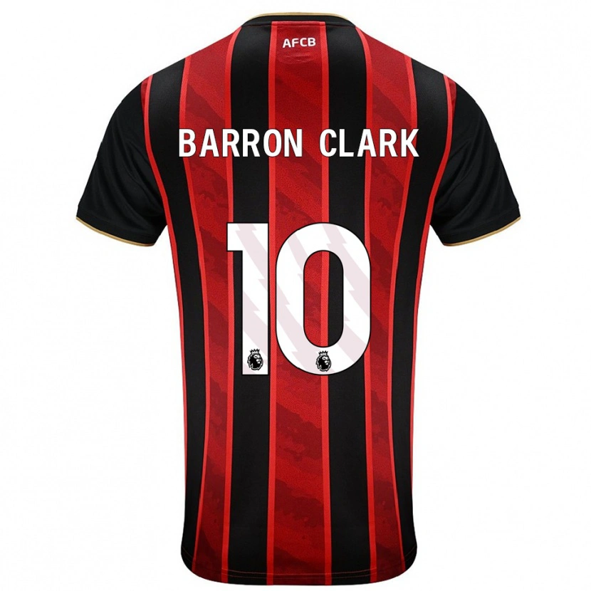 Danxen Damen Molly Barron-Clark #10 Rot Schwarz Heimtrikot Trikot 2025/26 T-Shirt Österreich