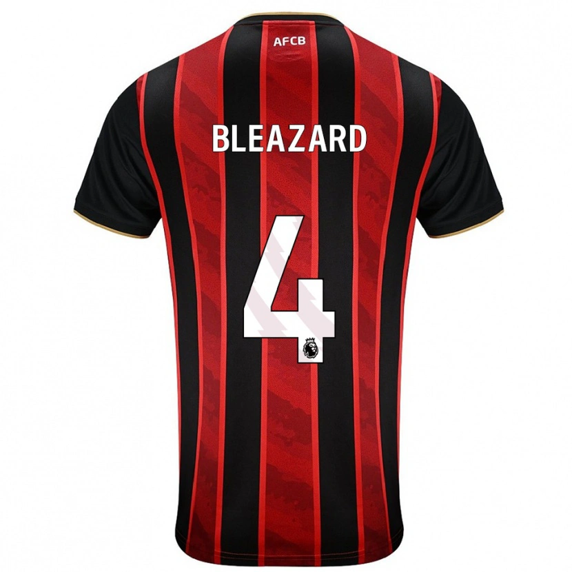 Danxen Damen Helen Bleazard #4 Rot Schwarz Heimtrikot Trikot 2025/26 T-Shirt Österreich