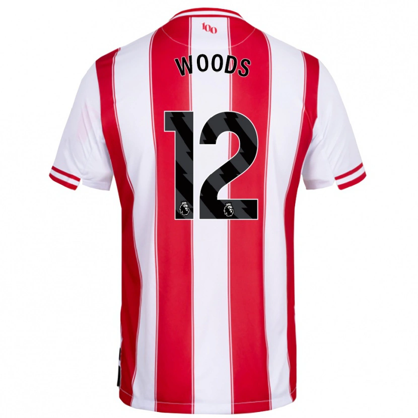 Danxen Damen Nikki Woods #12 Rot Weiß Heimtrikot Trikot 2025/26 T-Shirt Österreich
