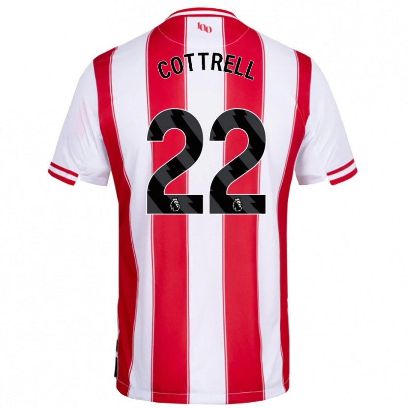 Danxen Damen Eleonora Cottrell #22 Rot Weiß Heimtrikot Trikot 2025/26 T-Shirt Österreich