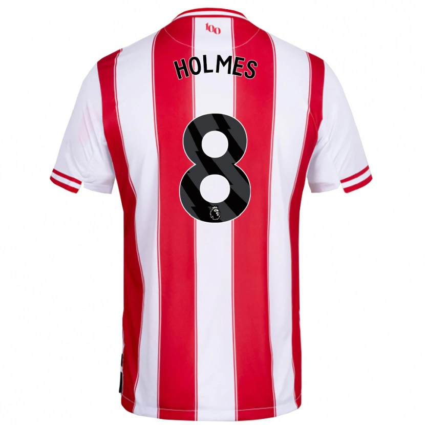 Danxen Damen Mollie Holmes #8 Rot Weiß Heimtrikot Trikot 2025/26 T-Shirt Österreich