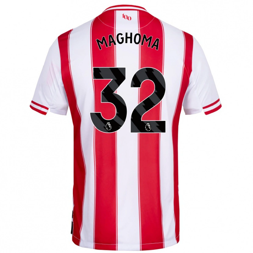 Danxen Damen Paris Maghoma #32 Rot Weiß Heimtrikot Trikot 2025/26 T-Shirt Österreich