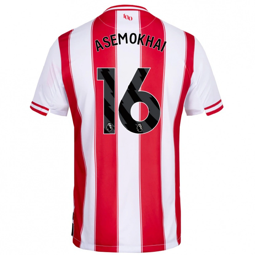 Danxen Damen Gregory Asemokhai #16 Rot Weiß Heimtrikot Trikot 2025/26 T-Shirt Österreich