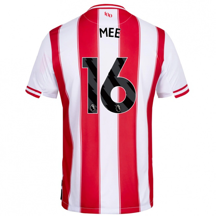 Danxen Damen Ben Mee #16 Rot Weiß Heimtrikot Trikot 2025/26 T-Shirt Österreich