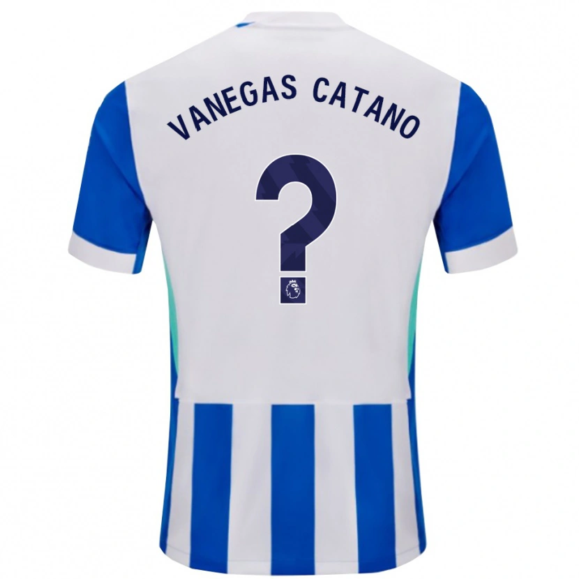Danxen Damen Manuela Vanegas Catano #0 Blau Weiß Heimtrikot Trikot 2025/26 T-Shirt Österreich