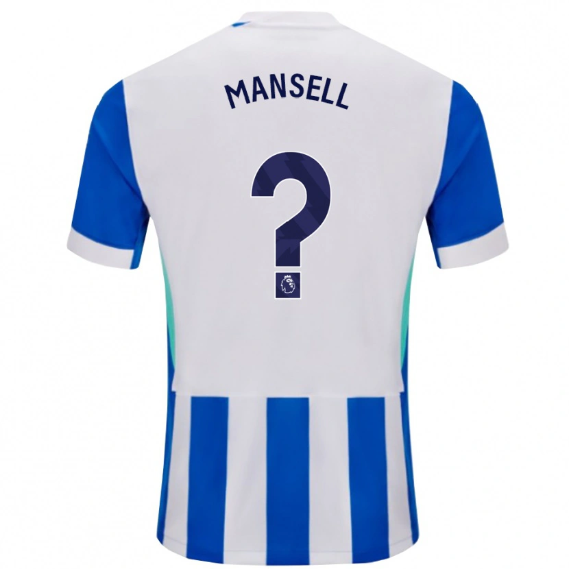 Danxen Damen Alfie Mansell #0 Blau Weiß Heimtrikot Trikot 2025/26 T-Shirt Österreich