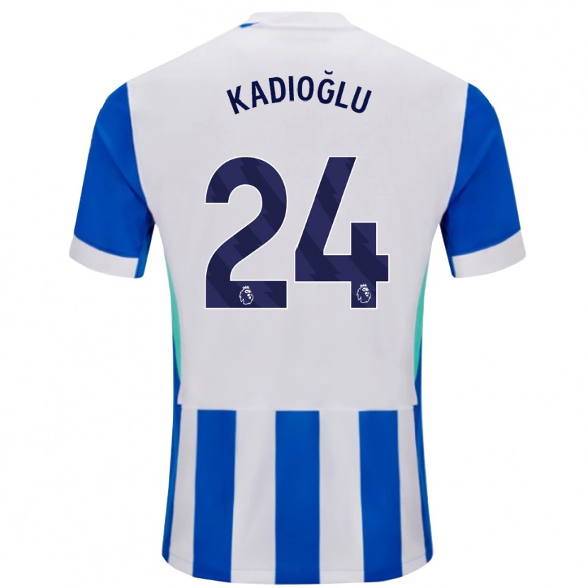 Danxen Damen Ferdi Kadıoğlu #24 Blau Weiß Heimtrikot Trikot 2025/26 T-Shirt Österreich