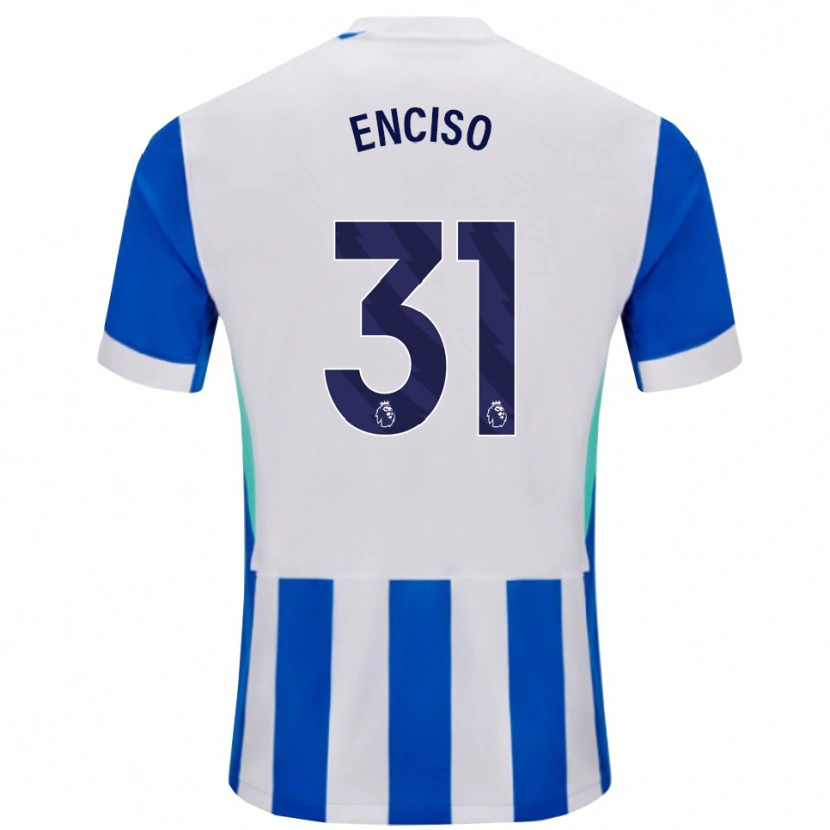 Danxen Damen Julio Enciso #31 Blau Weiß Heimtrikot Trikot 2025/26 T-Shirt Österreich