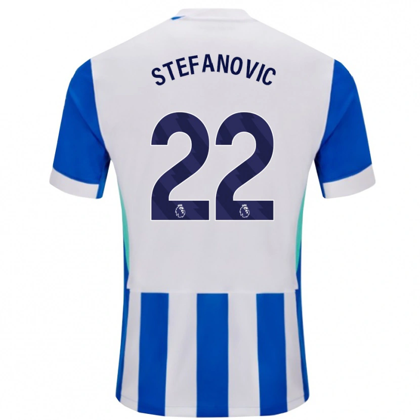 Danxen Damen Dejana Stefanović #22 Blau Weiß Heimtrikot Trikot 2025/26 T-Shirt Österreich