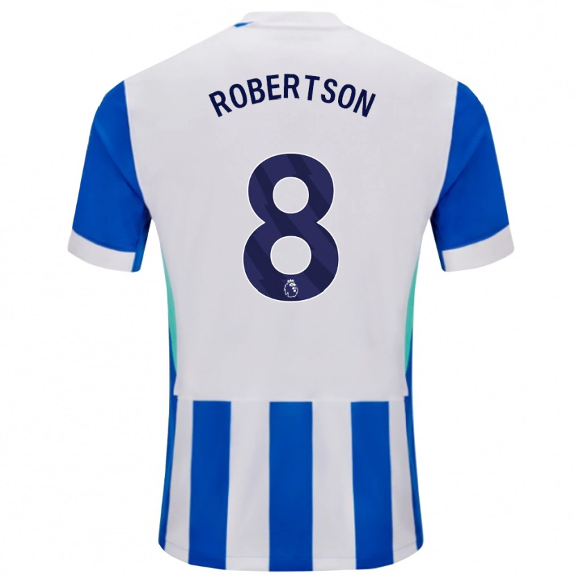 Danxen Damen Josh Robertson #8 Blau Weiß Heimtrikot Trikot 2025/26 T-Shirt Österreich