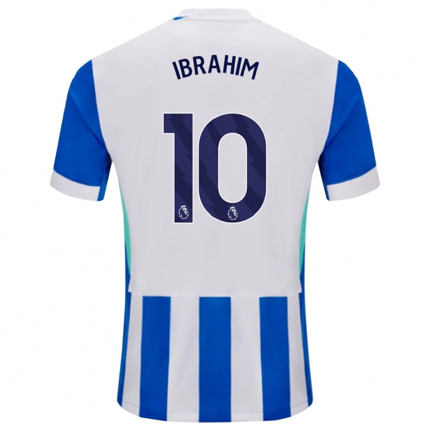 Danxen Damen Younes Ibrahim #10 Blau Weiß Heimtrikot Trikot 2025/26 T-Shirt Österreich