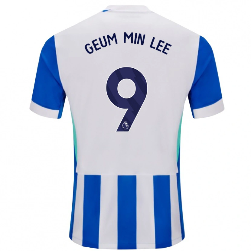 Danxen Damen Lee Geum-Min #9 Blau Weiß Heimtrikot Trikot 2025/26 T-Shirt Österreich
