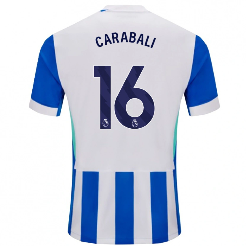 Danxen Damen Jorelyn Carabalí #16 Blau Weiß Heimtrikot Trikot 2025/26 T-Shirt Österreich