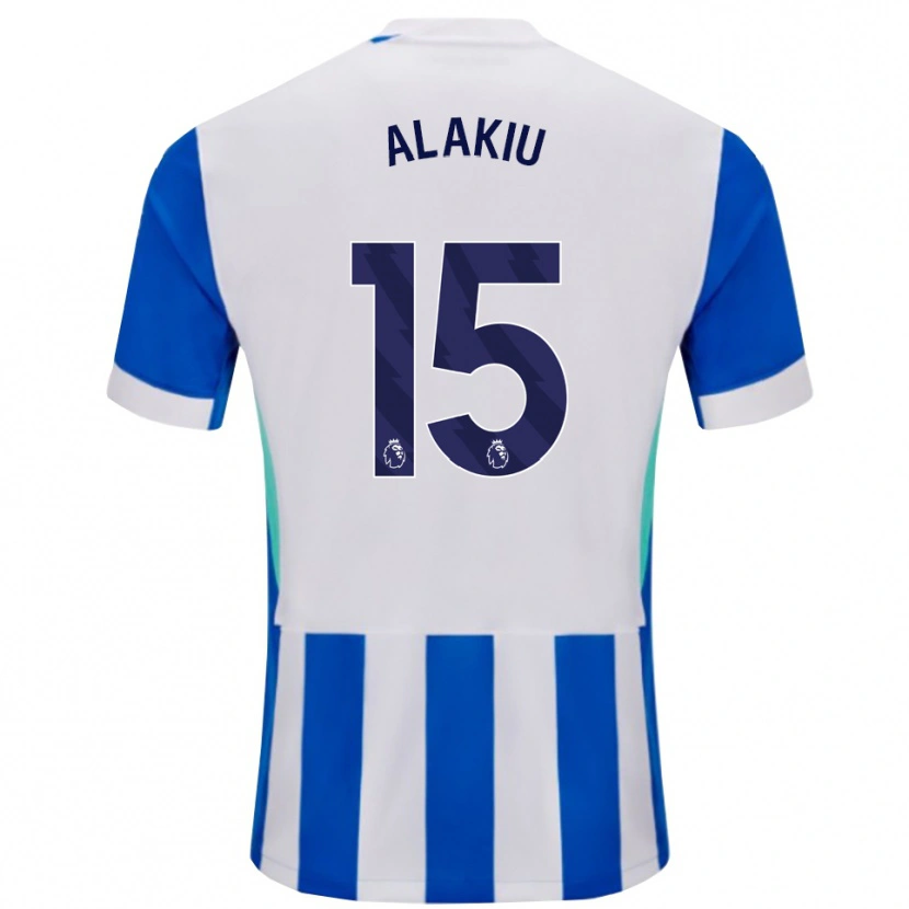 Danxen Damen Isaiah Alakiu #15 Blau Weiß Heimtrikot Trikot 2025/26 T-Shirt Österreich