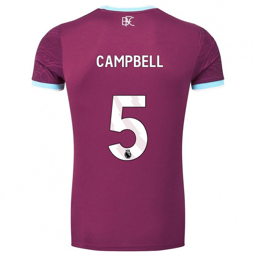 Danxen Damen Murray Campbell #5 Burgunderrot Himmelblau Heimtrikot Trikot 2025/26 T-Shirt Österreich