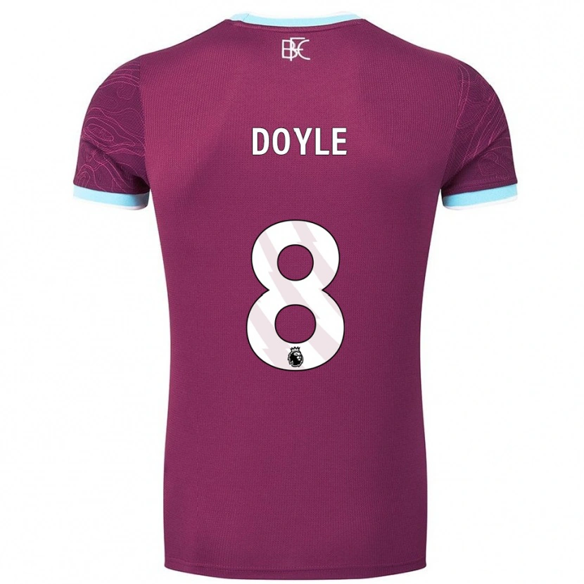 Danxen Damen Emma Doyle #8 Burgunderrot Himmelblau Heimtrikot Trikot 2025/26 T-Shirt Österreich