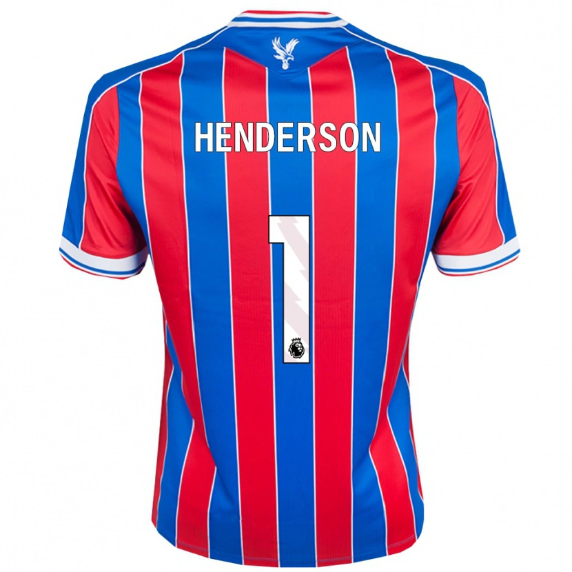 Danxen Damen Dean Henderson #1 Blau Rot Weiß Heimtrikot Trikot 2025/26 T-Shirt Österreich