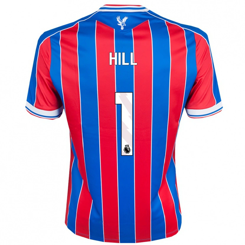 Danxen Damen Marcus Hill #1 Blau Rot Weiß Heimtrikot Trikot 2025/26 T-Shirt Österreich