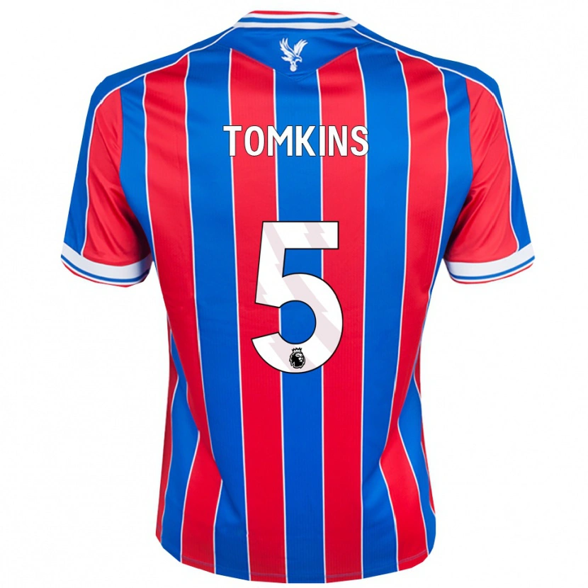 Danxen Damen James Tomkins #5 Blau Rot Weiß Heimtrikot Trikot 2025/26 T-Shirt Österreich