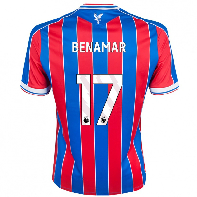 Danxen Damen Dean Benamar #17 Blau Rot Weiß Heimtrikot Trikot 2025/26 T-Shirt Österreich