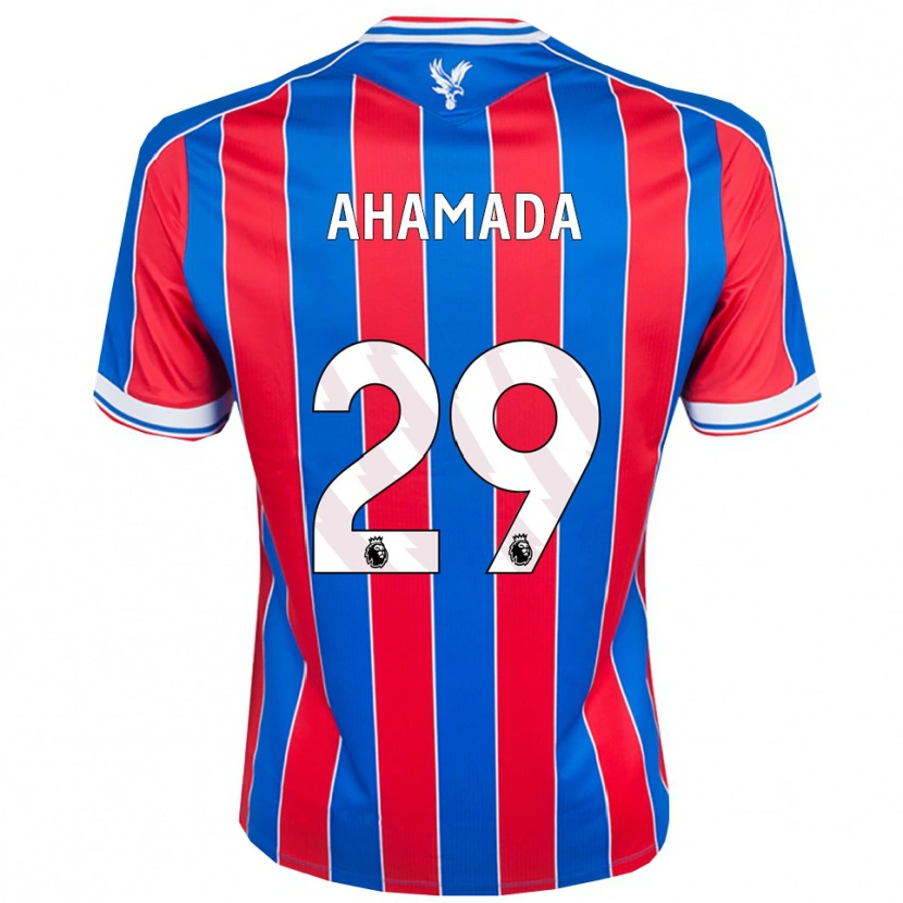Danxen Damen Naouirou Ahamada #29 Blau Rot Weiß Heimtrikot Trikot 2025/26 T-Shirt Österreich