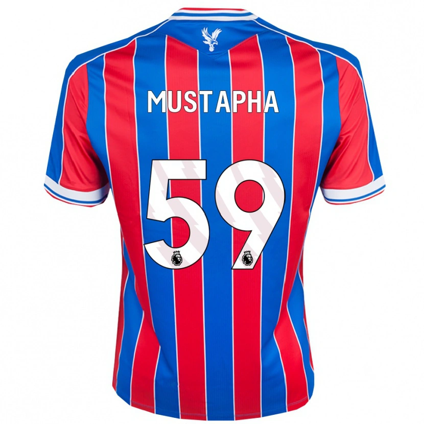Danxen Damen Hindolo Mustapha #59 Blau Rot Weiß Heimtrikot Trikot 2025/26 T-Shirt Österreich