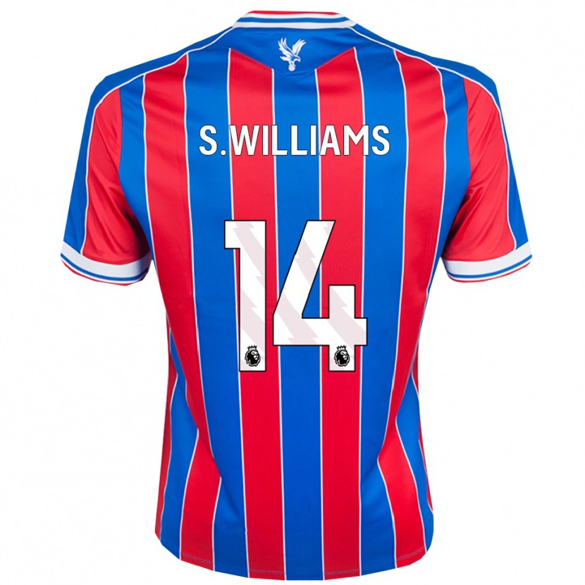 Danxen Damen Seb Williams #14 Blau Rot Weiß Heimtrikot Trikot 2025/26 T-Shirt Österreich
