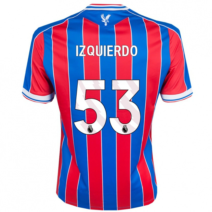 Danxen Damen Jackson Izquierdo #53 Blau Rot Weiß Heimtrikot Trikot 2025/26 T-Shirt Österreich