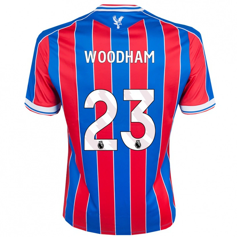 Danxen Damen Lily Woodham #23 Blau Rot Weiß Heimtrikot Trikot 2025/26 T-Shirt Österreich