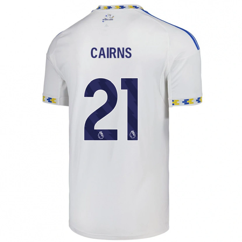 Danxen Damen Alex Cairns #21 Weiß Blau Heimtrikot Trikot 2025/26 T-Shirt Österreich