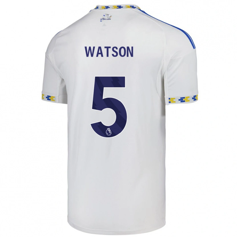 Danxen Damen Jacob Watson #5 Weiß Blau Heimtrikot Trikot 2025/26 T-Shirt Österreich