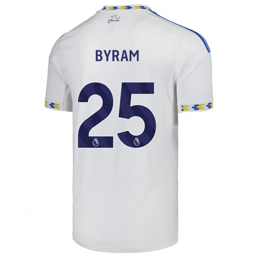 Danxen Damen Sam Byram #25 Weiß Blau Heimtrikot Trikot 2025/26 T-Shirt Österreich