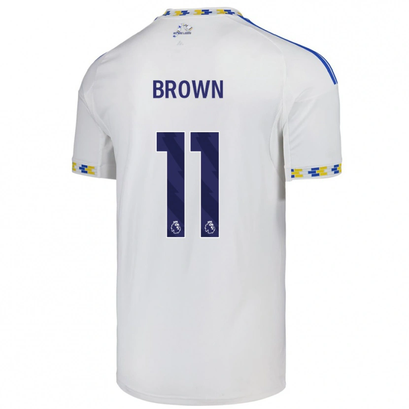 Danxen Damen Abbie Brown #11 Weiß Blau Heimtrikot Trikot 2025/26 T-Shirt Österreich