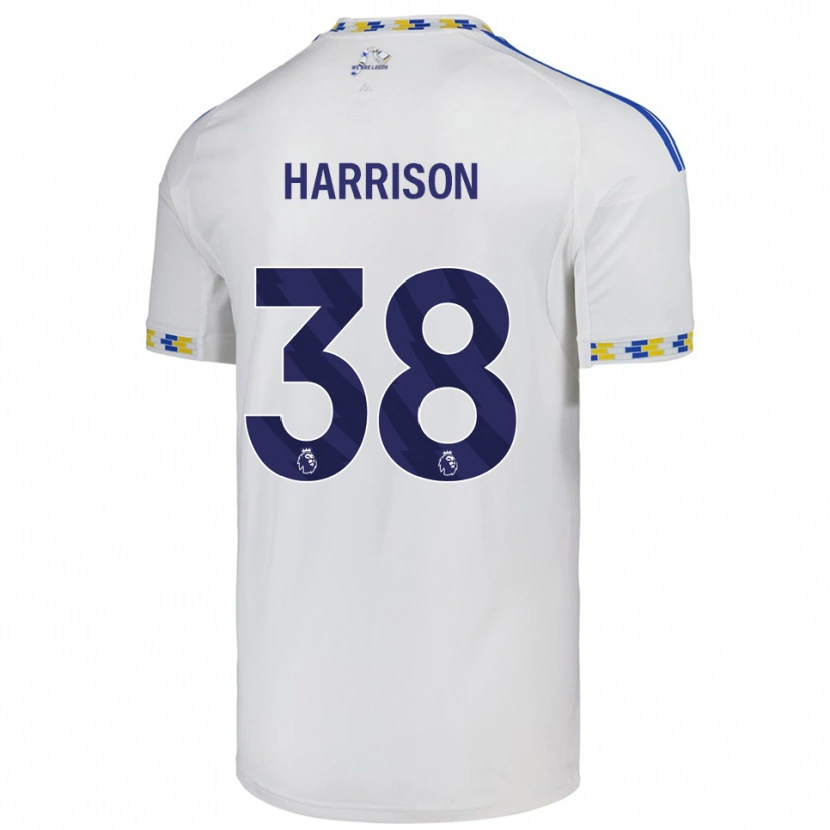 Danxen Damen Jack Harrison #38 Weiß Blau Heimtrikot Trikot 2025/26 T-Shirt Österreich