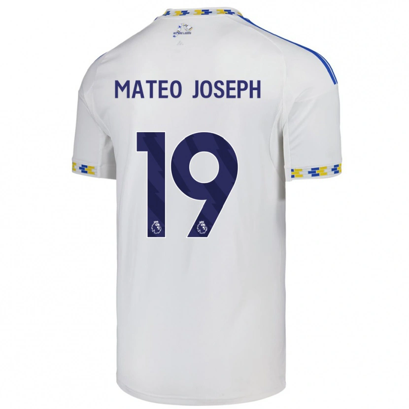 Danxen Damen Mateo Joseph #19 Weiß Blau Heimtrikot Trikot 2025/26 T-Shirt Österreich