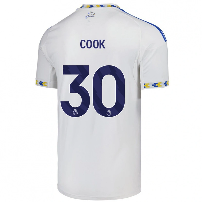 Danxen Damen Robbie Cook #30 Weiß Blau Heimtrikot Trikot 2025/26 T-Shirt Österreich