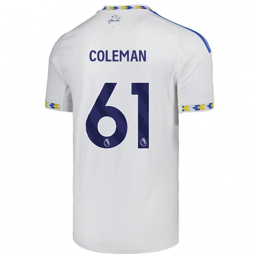 Danxen Damen Cian Coleman #61 Weiß Blau Heimtrikot Trikot 2025/26 T-Shirt Österreich