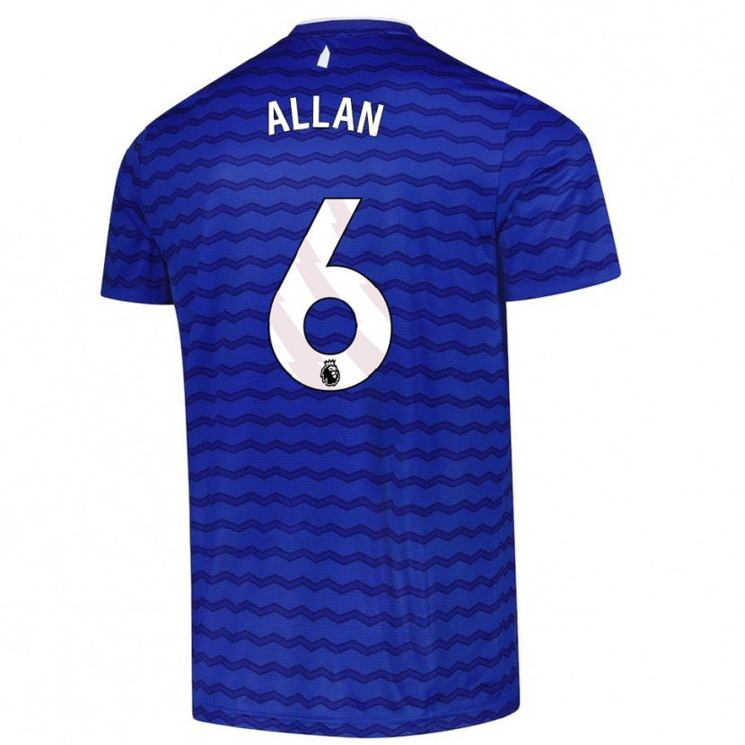 Danxen Damen Allan #6 Blau Marineblau Heimtrikot Trikot 2025/26 T-Shirt Österreich