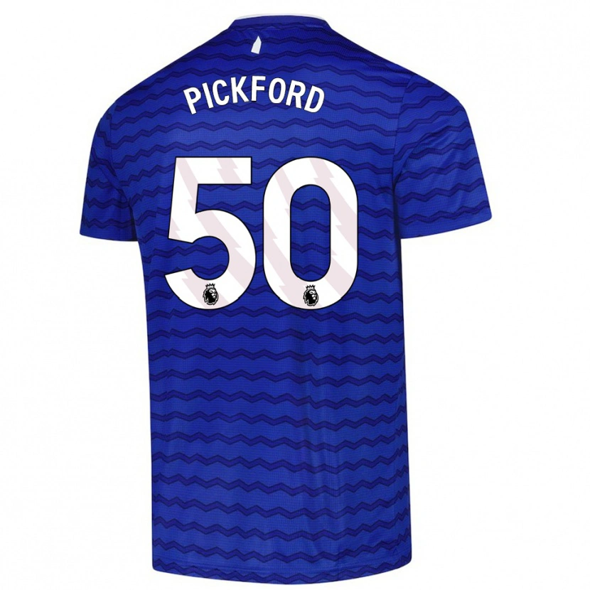 Danxen Damen George Pickford #50 Blau Marineblau Heimtrikot Trikot 2025/26 T-Shirt Österreich