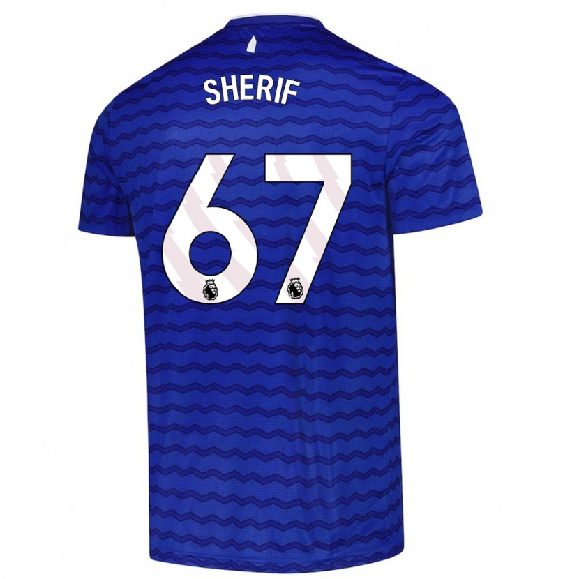 Danxen Damen Martin Sherif #67 Blau Marineblau Heimtrikot Trikot 2025/26 T-Shirt Österreich